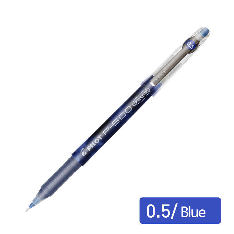 Pilot 500 Gel Pens PILOT Pen P-500 Mm Large Capacity School Test