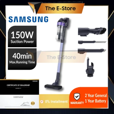 Samsung POWERstick Jet 60 Turbo Vacuum Cleaner | VS15A6031R4/ME (Stick Vacuum Cleaner HandStick Vacuum Cleaner Cleaning Penyedut Habuk 吸尘器)