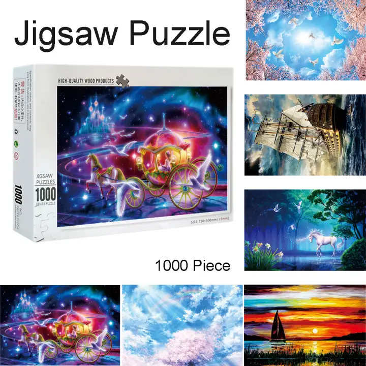 wooden puzzle 1000 pieces