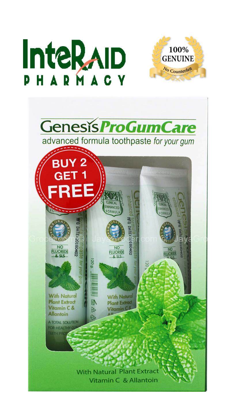 genesis pro gum care toothpaste