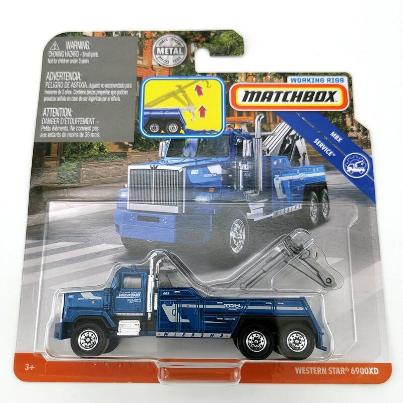 Matchbox Cars Working Rigs INTERNATIONAL DURASTAR 4400 FLATBED TRANSPORTER Collector Edition