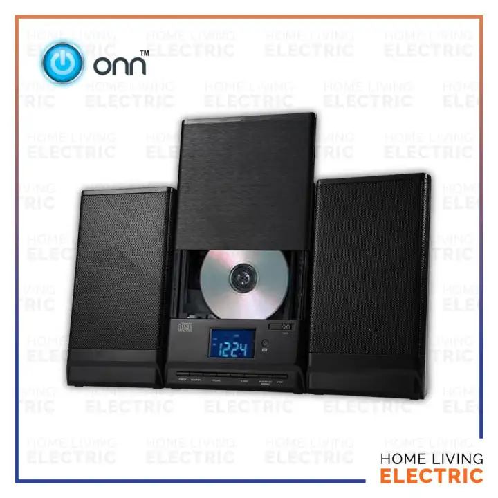 onn cd mini stereo system bluetooth