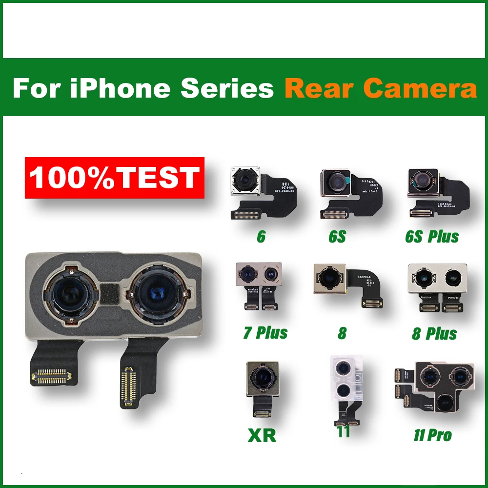 Original Rear Camera For iPhone 6G 6P 6SP 6S 7G Back Camera Module Repair Part