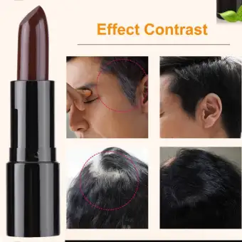 3colors Hair Color Pen Temporary Lipstick Hair Dye Coloring White