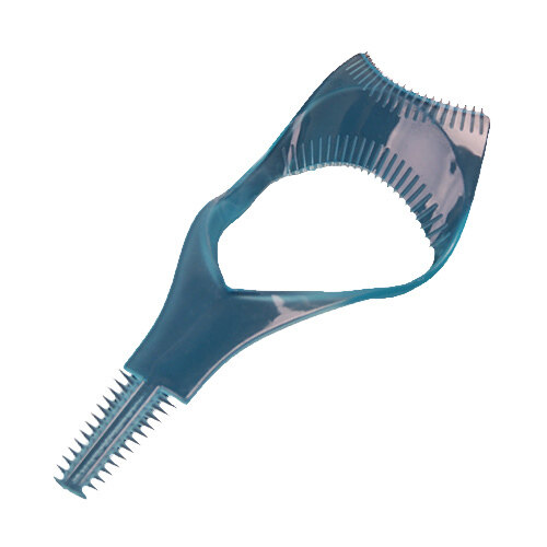 3in1 Makeup Brush Mascara Eyelash Curler Guard Applicator Comb - intl