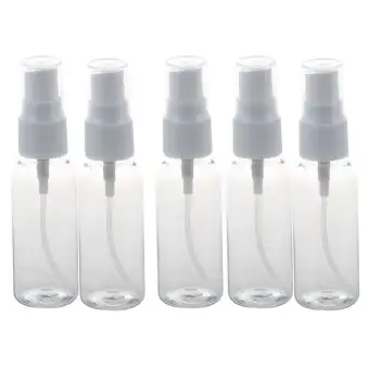 clear plastic spray bottles