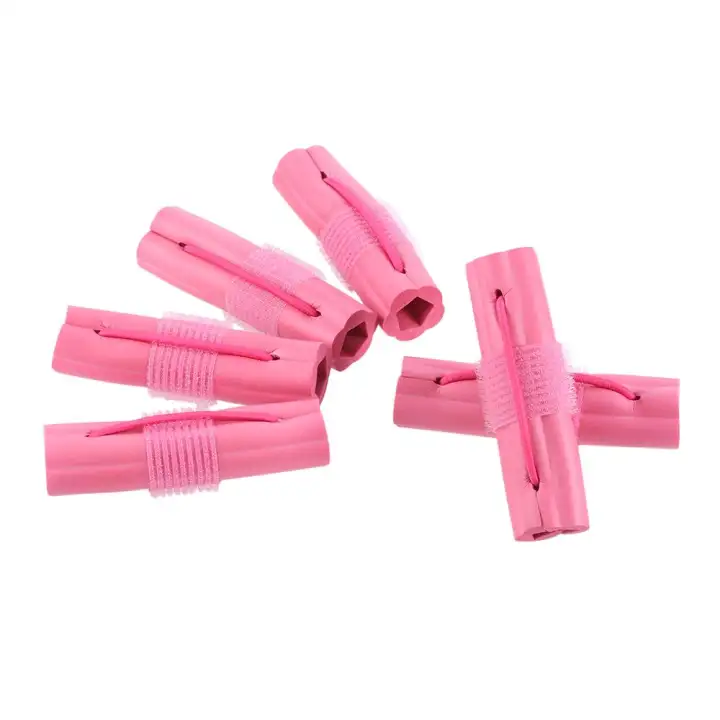 6pcs Magic Foam Sponge Hair Curler Diy Fashion Wavy Hair Travel