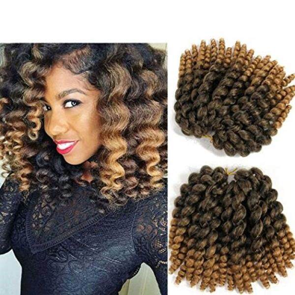 8 inch Wand Curl Braids Hair 20 Roots 3 packs JAMAICAN BOUNCE Synthetic Braiding Hair Crochet Braids Hair - intl