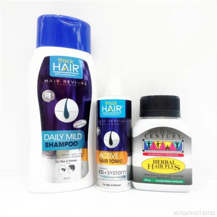 Anti Hair Loss Thick Hair Shampoo Hair Active Tonic Herbal