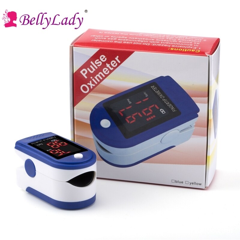 Nơi bán Bellylady Finger Tip Pulse Oximeter Glucomet LED Display Blood Oxygen Saturation SpO2 Digital Heart Rate Monitor