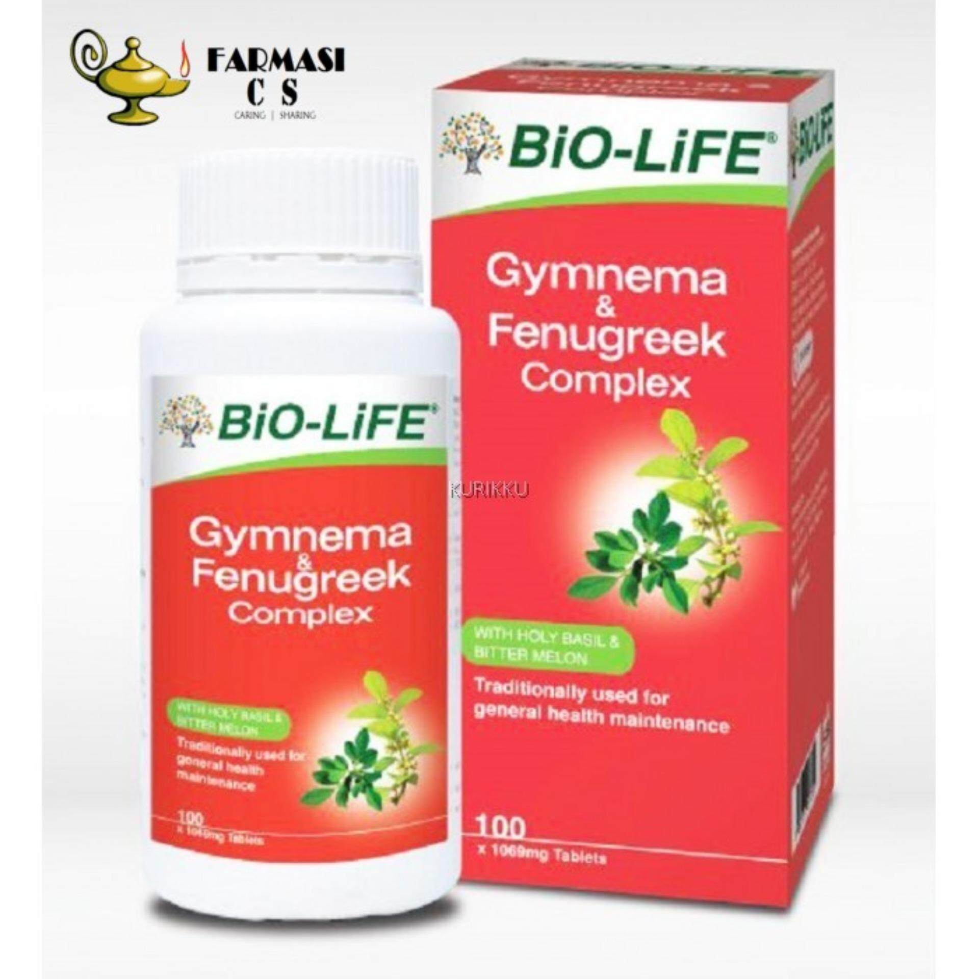 BioLife Gymnema & Fenugreek Complex 100s EXP02/2025 [Bio Life Biolife