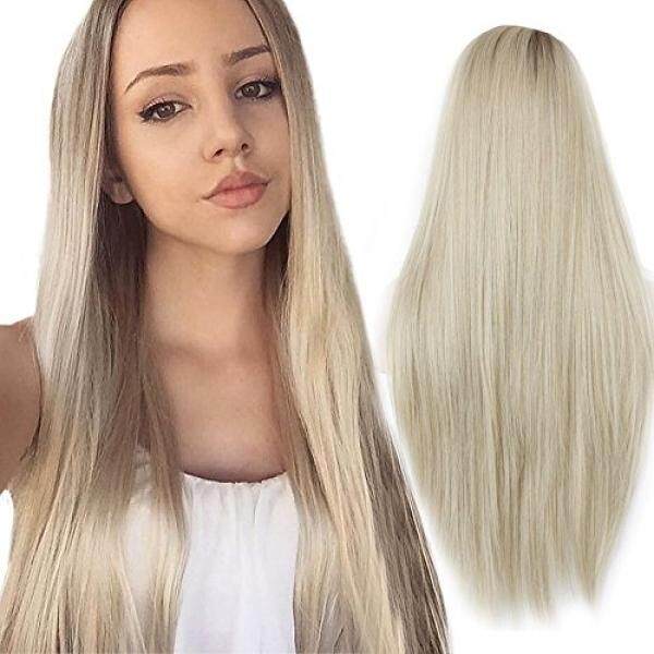 Blanna Menawan Wanita Renda Depan Wig 26