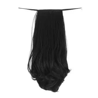 Clip In Ponytail Pony Tail Hair Extension Wrap On Hair Piece