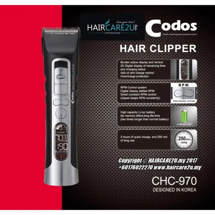 codos hair clipper