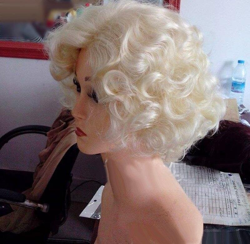 Curly Marilyn Monroe Full Hair Wigs (Color As The Picture)