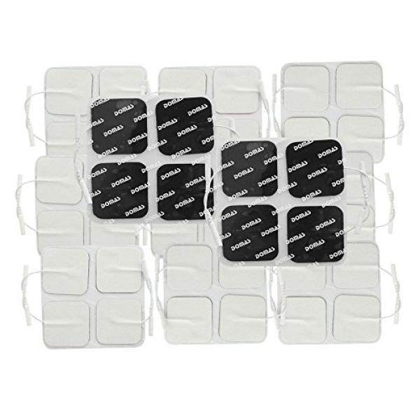 Domas Square Dapat Digunakan Kembali Kabel Unit Elektroda Bantalan 2X2 Inci Pack 40-Intl