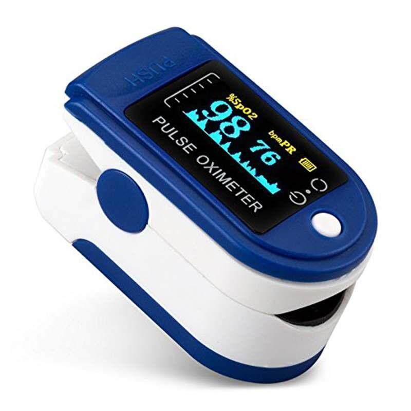 Finger Fingertip Blood Oxygen Meter Pulse Heart SPO2 Monitor Saturation OLED bán chạy