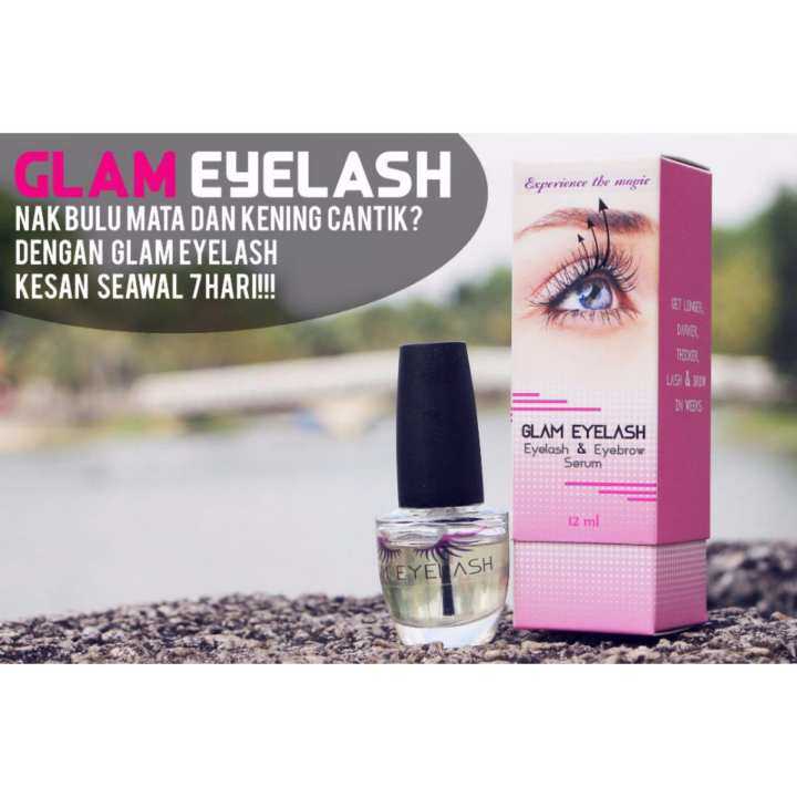 glam eyelash serum 12ml / eyelash & eyebrow serum