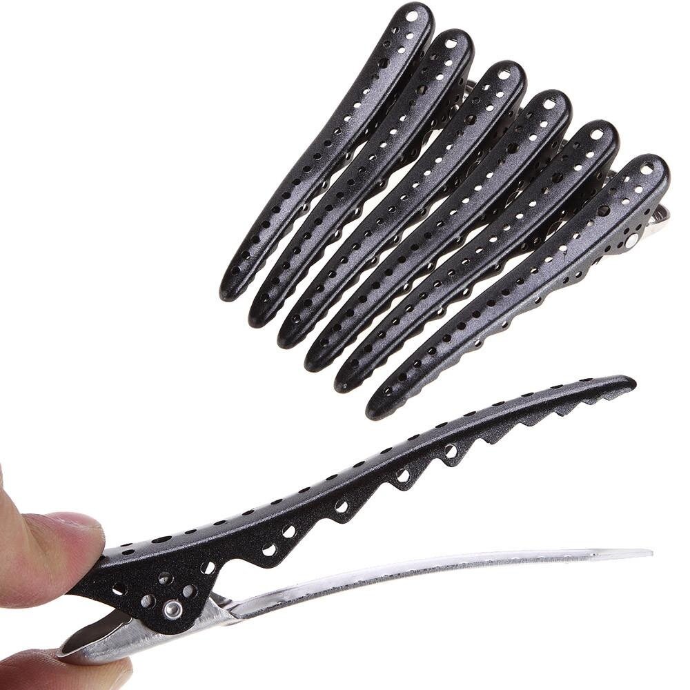 Hairdressing Hairdressers Butterfly Crocodile Salon Hair Claw Section Clip Clamp - intl