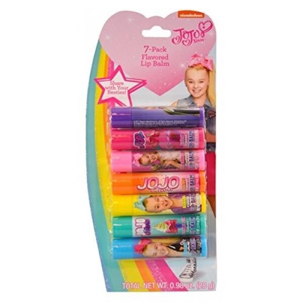 Jojo Siwa Lip Balms, 7 Count - intl Philippines