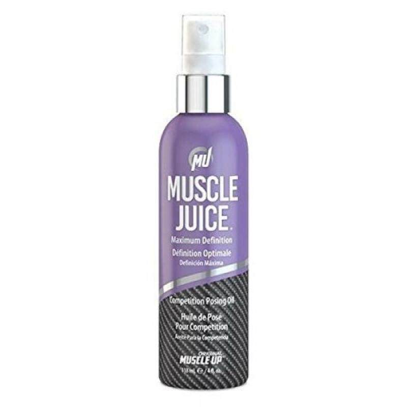 Buy Muscle Juice Competition Posing Oil, Maximum Definition, 4 fl oz (118.5 ml) - intl Singapore