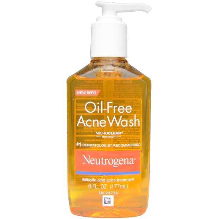 Neutrogena Oil-Free Acne Face Wash With Salicylic Acid, 177ml | Lazada