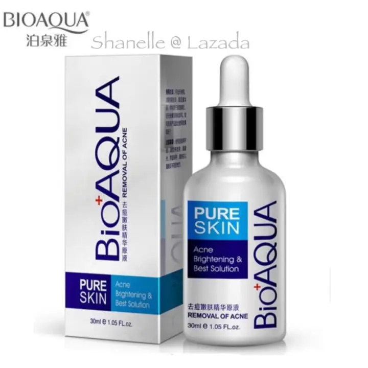 3 Pcs Bioaqua Acne Treatment Serum 30ml Scars Spots Sun Burn Pimples Scars Best Solution Scars