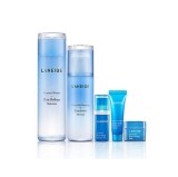 Laneige New Basic Duo Set : Skin Refiner + Emulsion + Sleeping Pack + Essence + Moisture Cream 5pcs