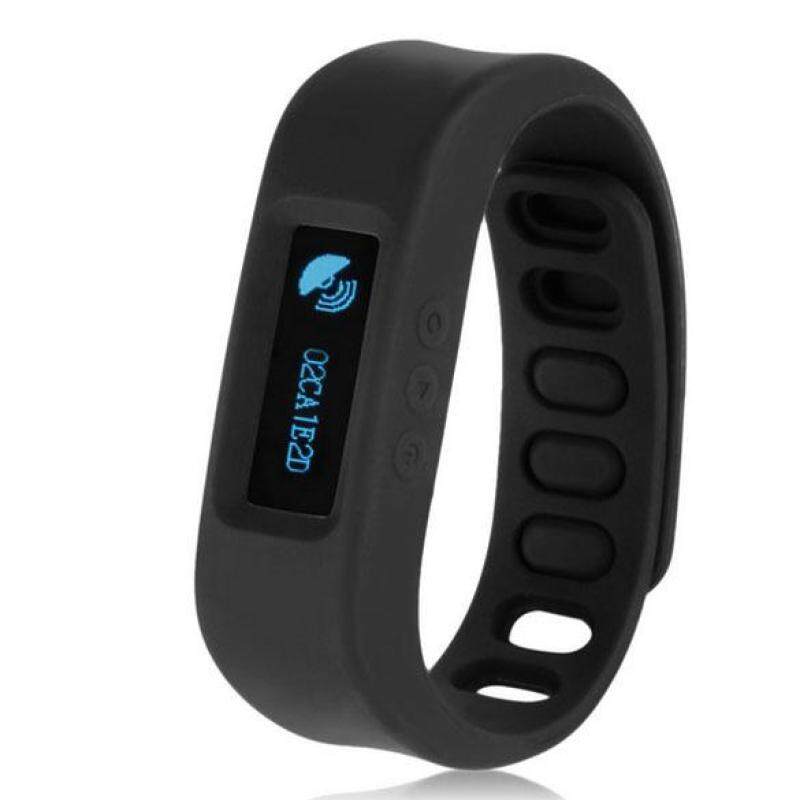 NEW Wireless Health Bracelet Wristband Health Monitor Sleep Tracker Black bán chạy