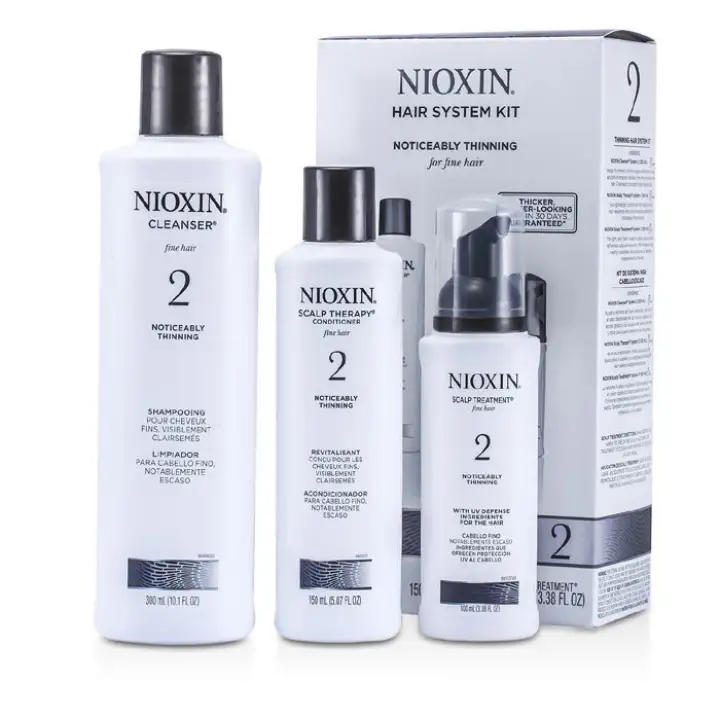 Nioxin System 2 System Kit For Fine Noticeably Thinning Hair