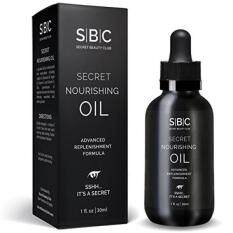 Nourishing Face Oil by Secret Beauty Club with Jojoba, Rosehip & Argan Oils, Vitamin C & Vitamin E