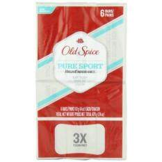 Old Spice High Endurance Pure Sport Scent Bar Soap Pack Of 6 - 24 Oz