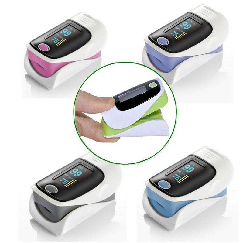 OLED Finger Pulse Oximeter Blood Oxygen SpO2 Saturation Oximeter Monitor Random Color bán chạy