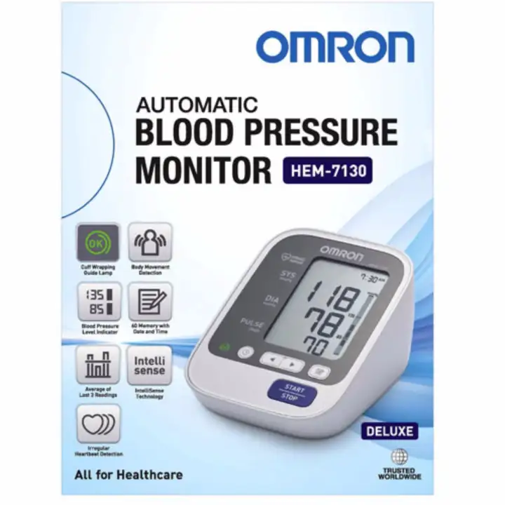 Omron Blood Pressure Monitor Hem 7130 5 Years Warranty Lazada Omron Blood Pressure Monitor Hem 7130 5 Years Warranty Lazada
