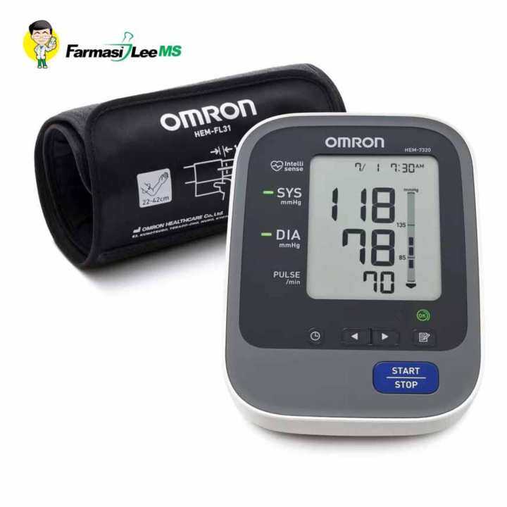 Omron HEM 7320 Blood Pressure Monitor Original (Ultra Premium) (5 years