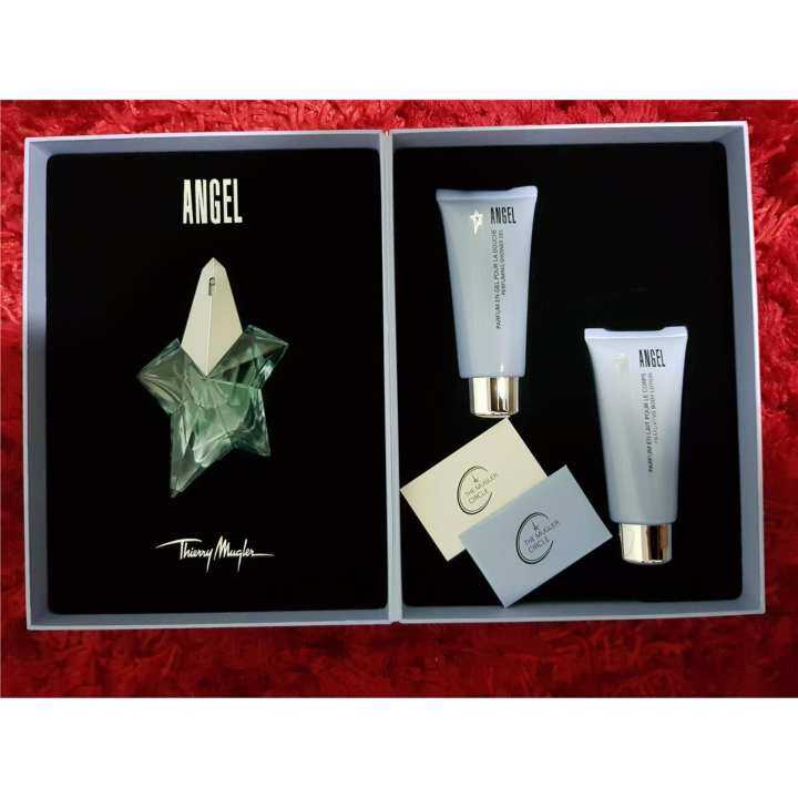 ORIGINAL Thierry Mugler Angel 50ml EDP Perfume (Refillable) Gift Set