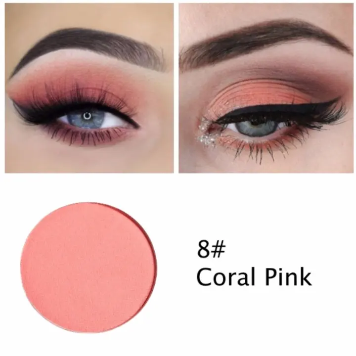 pink eyeshadow matte