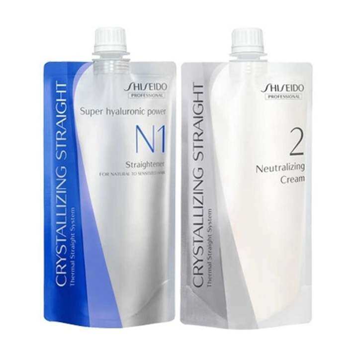 Shiseido Professional Crystallizing Straight Rebonding Cream N1 & 2