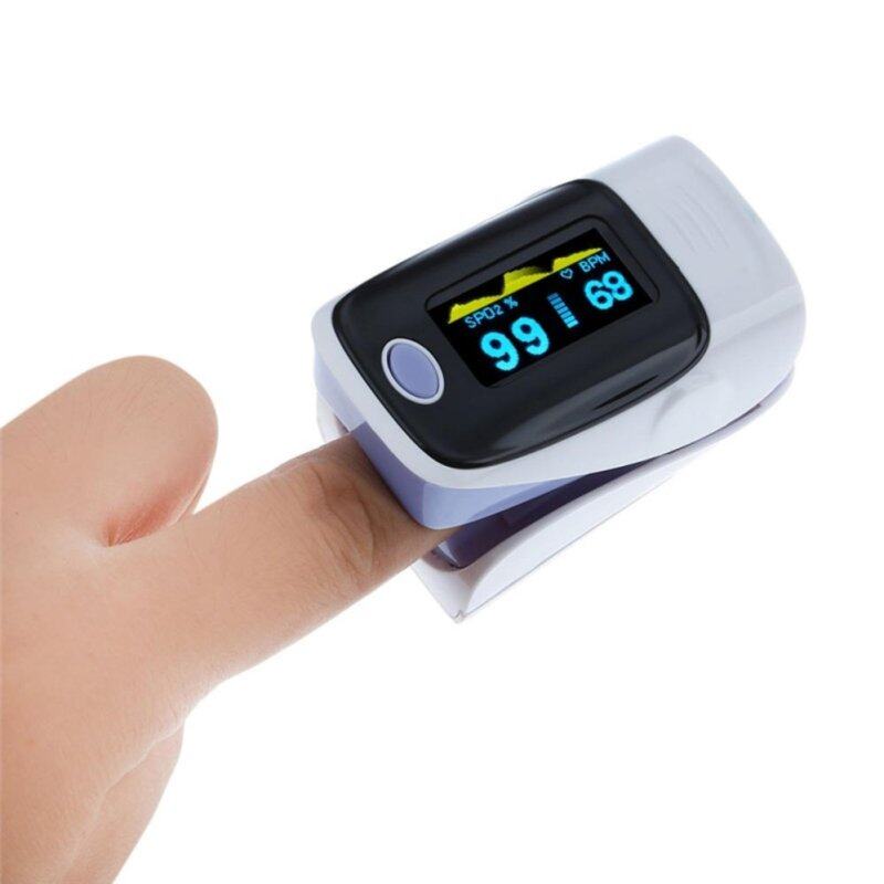 TOMSOO 1pc NEW OLED Fingertip oxymeter spo2/PR monitor Blood Oxygen Pulse Oximeter (Purple) high-caliber bán chạy