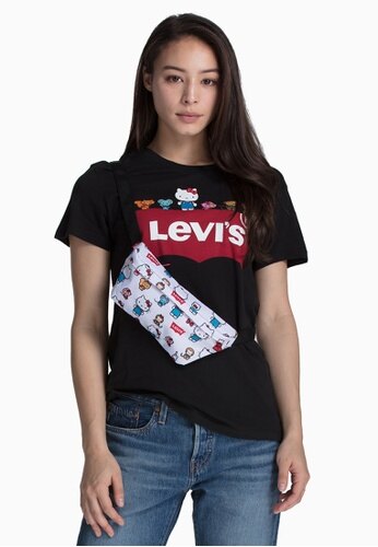 t shirt levis hello kitty