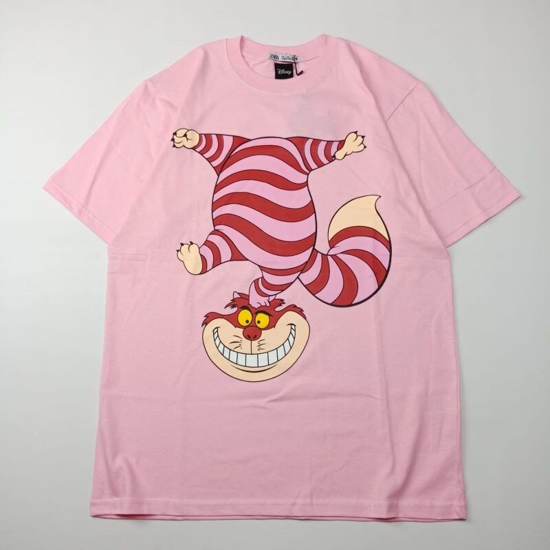Zara Women's Cartoon Hot Selling Print Casual Fashion T-shirt
