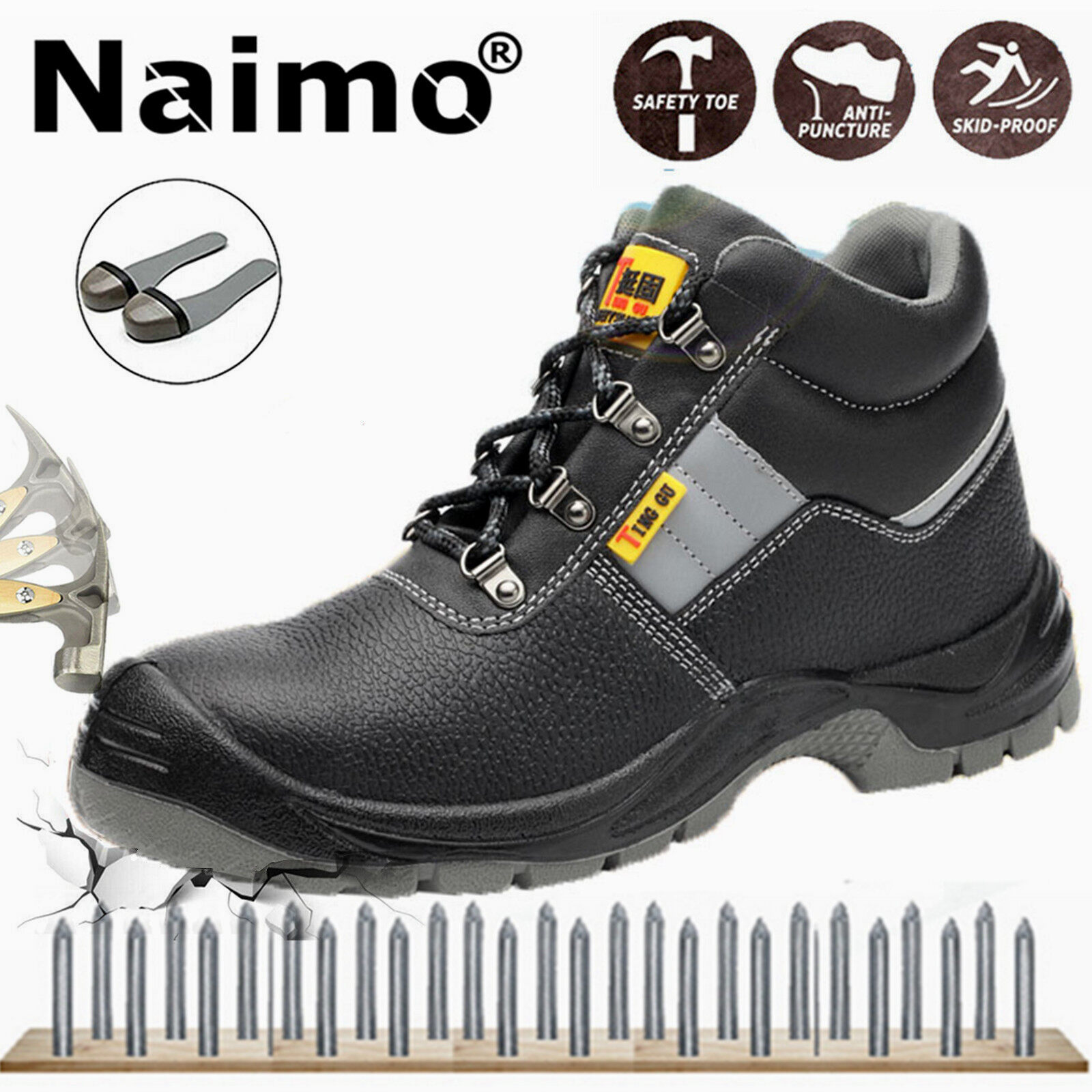 anti slip hiking shoes