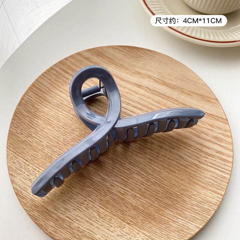 Korean Acrylic Square Clip Hair Catch Headdress Hair Clip Simplicity  Back Head Catch Clip