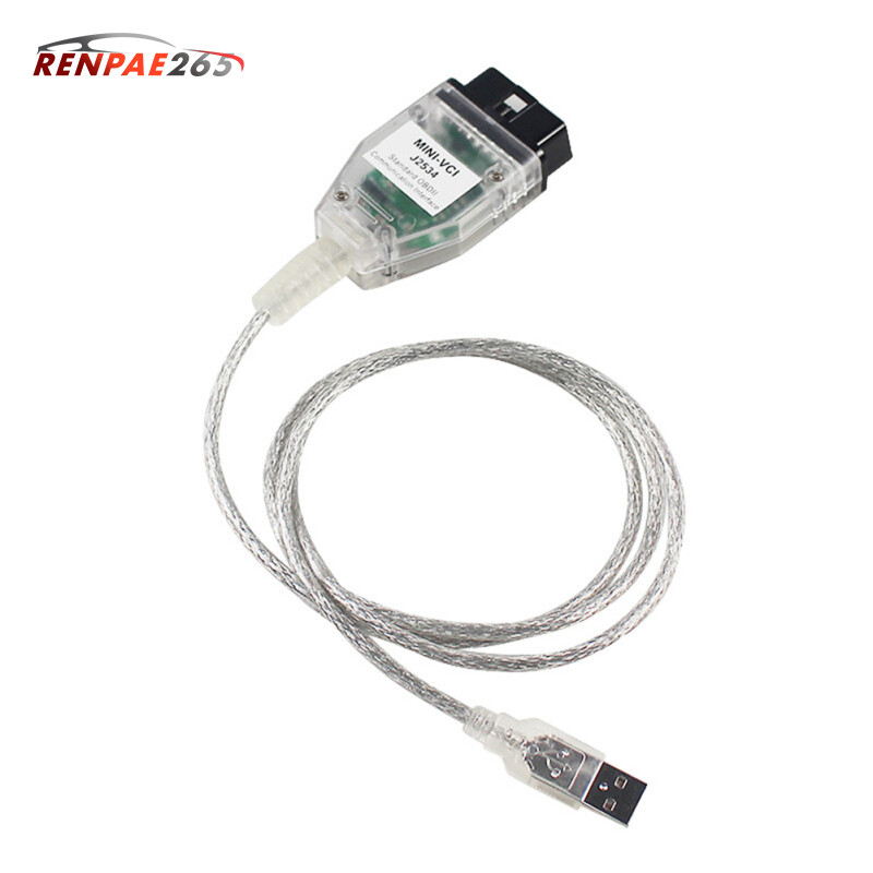 Mini Vci J2534 Diagnostic Cable Scanner Adapter Obd2 Usb Interface Scan Cable Compatible For Toyota Lexa V16.20.023
