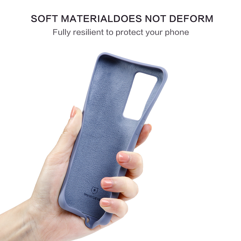 SmartDevil Liquid Silicone Silky Huawei P40Pro plus Phone Case, p40 / mate30/mate30 Pro/p30/p30pro Cases Soft Smooth Cell Phone Back Cover For p40 pro +