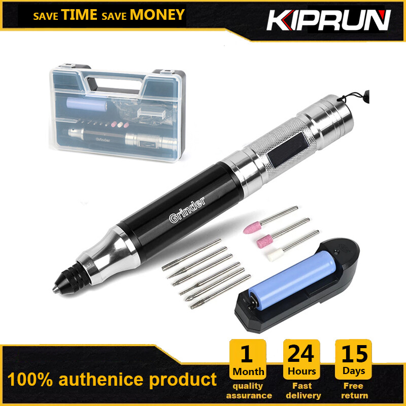 KIPRUN Mini Cordless Drill Power Tools, 3.6V Engraving Pen Cordless Drill Bit Tool Mini Electric Drill Power Tools Engraver Electric Pen, Rotary Tool Accessories Set, USB Charge