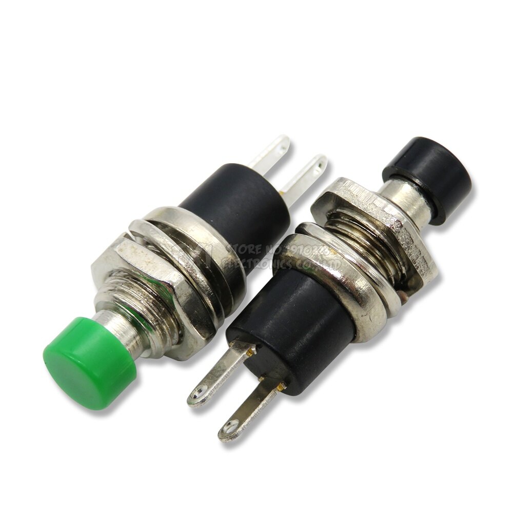 5 cái PBS-110 7 Mét momentary công tắc bấm dạng đẩy Báo Chí các nút công tắc khởi động nóng tạm thời trên Off push button công tắc kích hoạt siêu nhỏ không mở bình thường mạch tích hợp