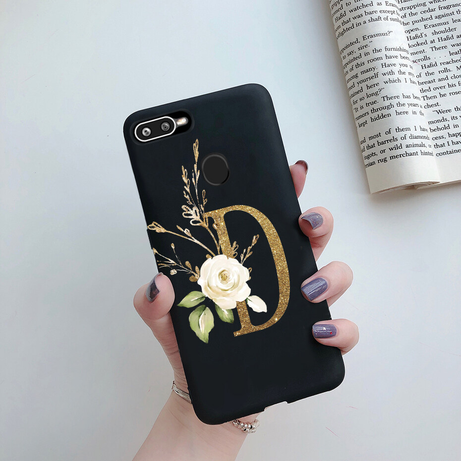 Dành Cho OPPO F9/Realme U1/A7X/F9 Pro Ốp Lưng Ốp Silicon Mềm Chữ Dễ Thương, Ốp Chống Sốc Ốp Điện Thoại