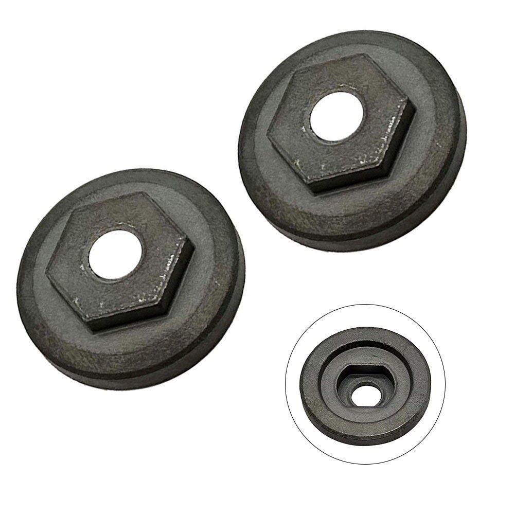 Toolsout 2Pcs Flange Nut Plate Tools For 110 Marble Machine Cutting Machine Plate Grinder Parts