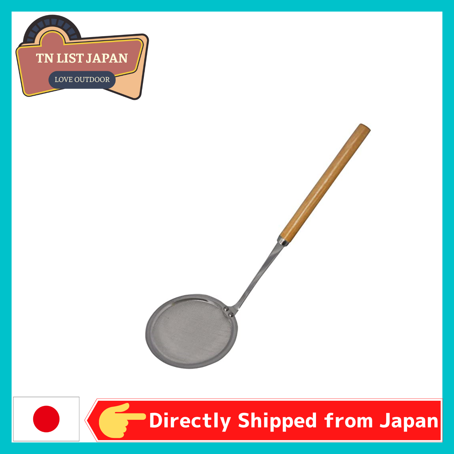 Kai Corporation DH7238 Kai House Select Wooden Handle Tabletop Acquirer, Made in Japan